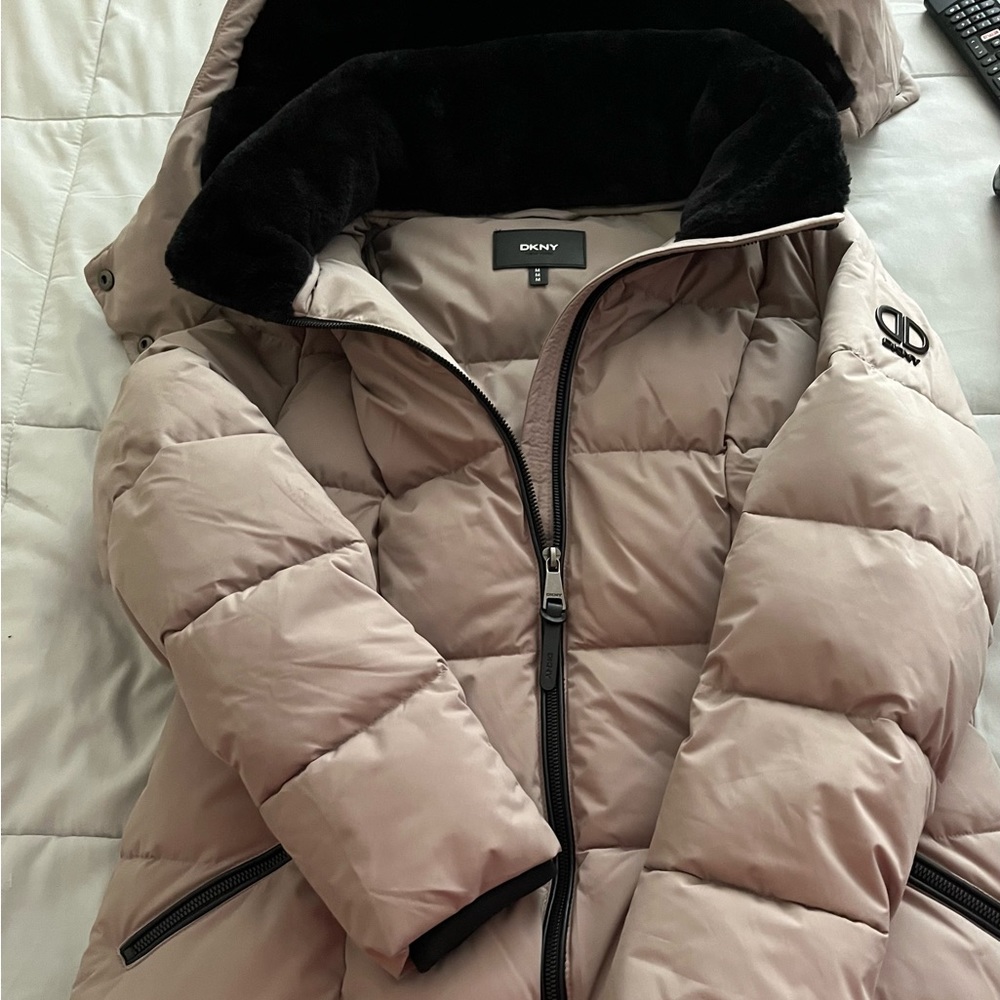DKNY puffer coat
